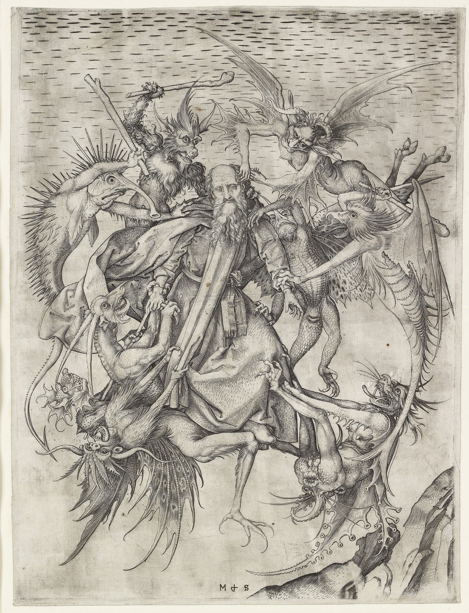 Les tribulations de Saint Antoine - Martin Schongauer