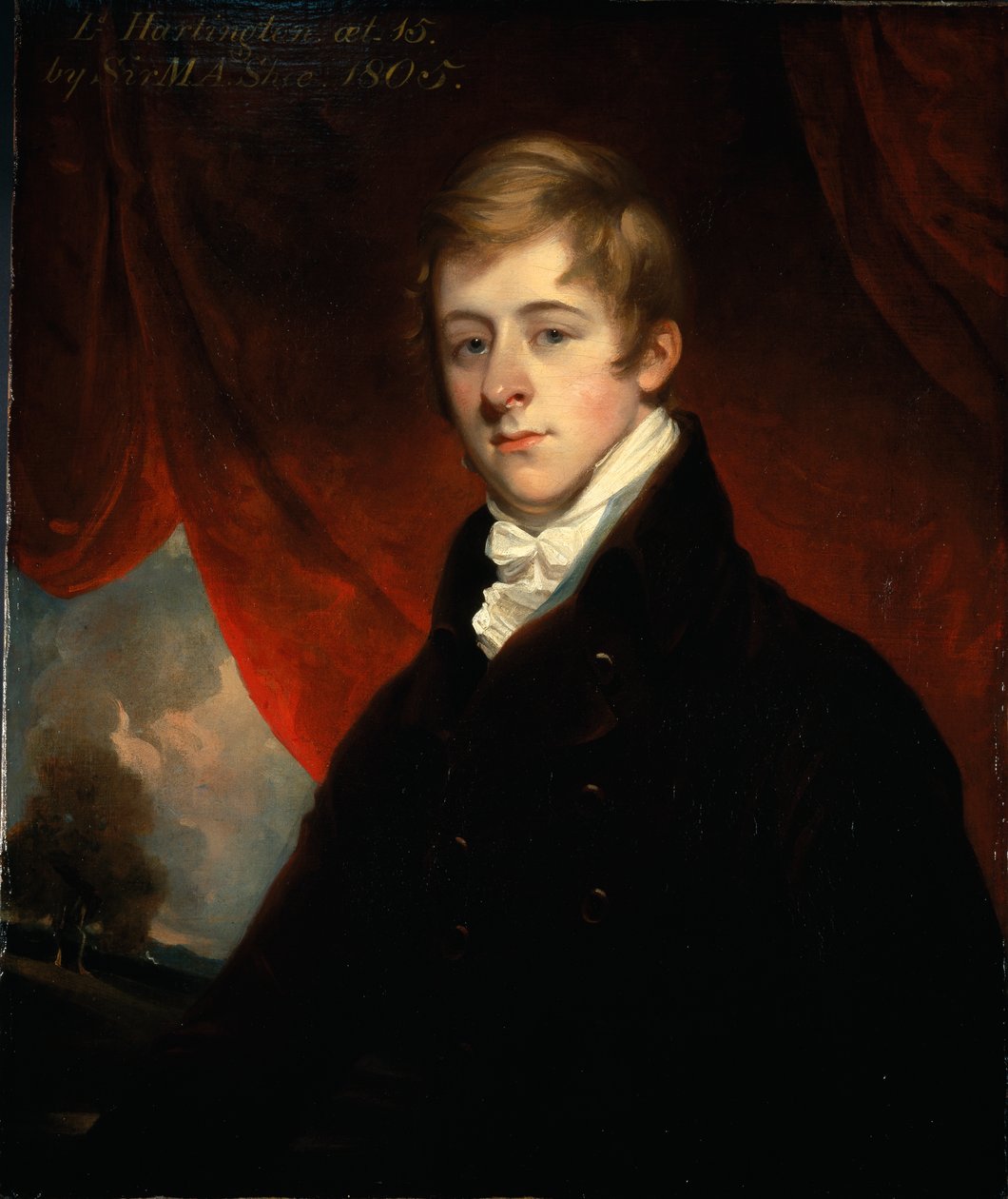 Portrait de William Cavendish, marquis de Hartington - Martin Archer Shee
