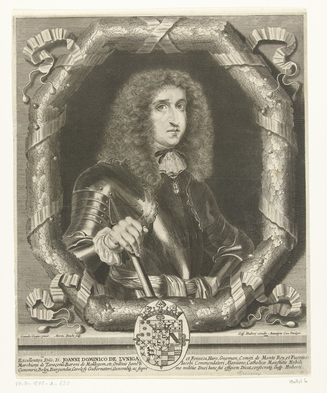 Portrait de Johannes Dominicus van Zuniga et Fonseca - Martin Bouche