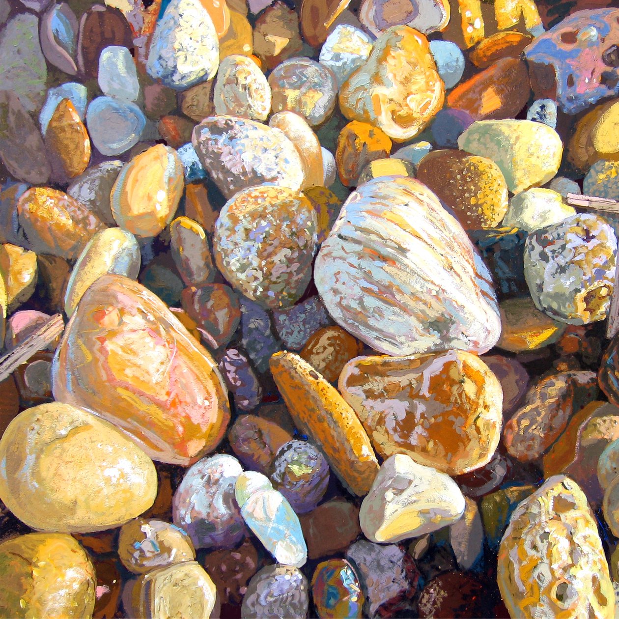 Galets de plage - Martin Decent