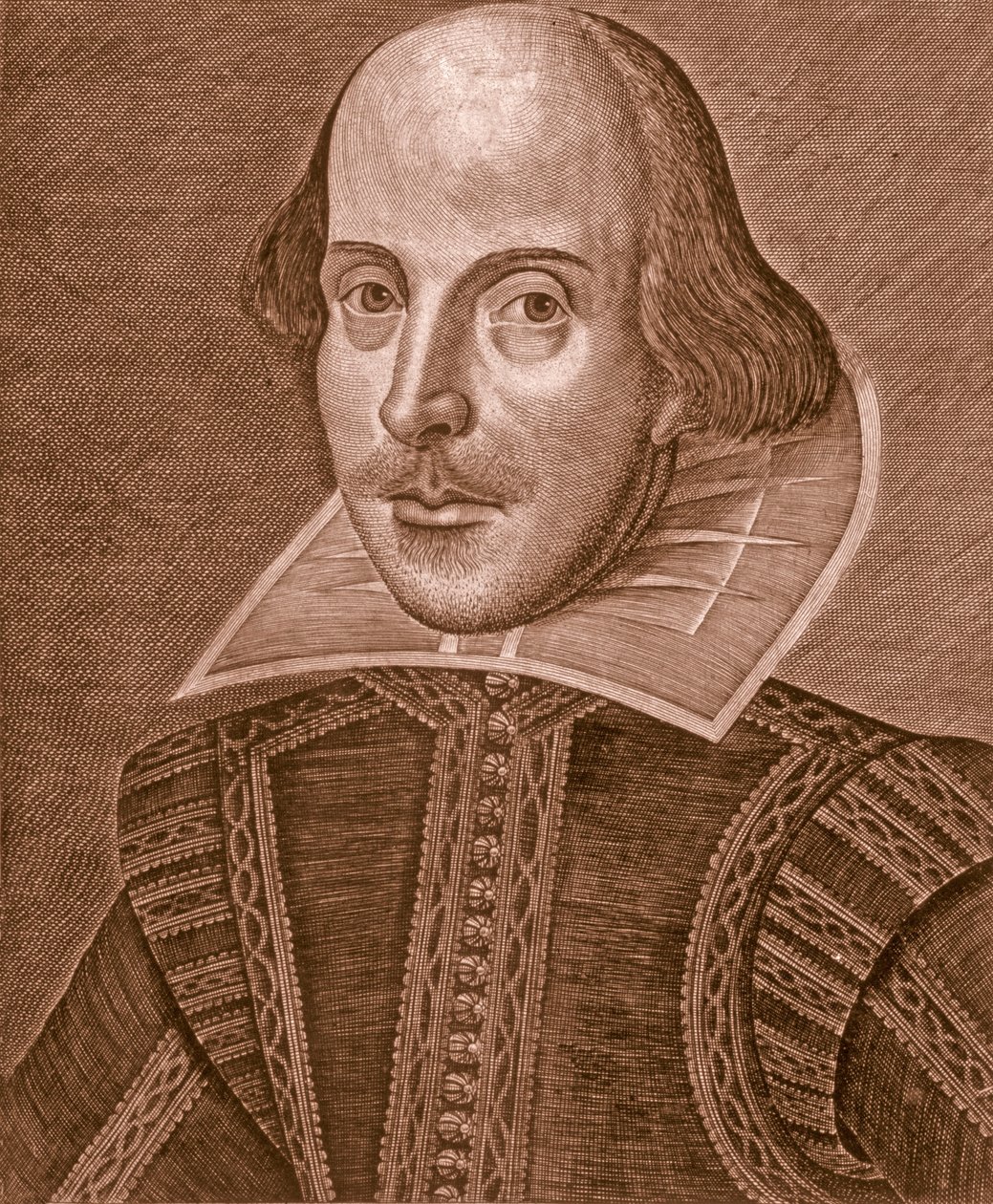 Portrait de Shakespeare - Martin Droeshout