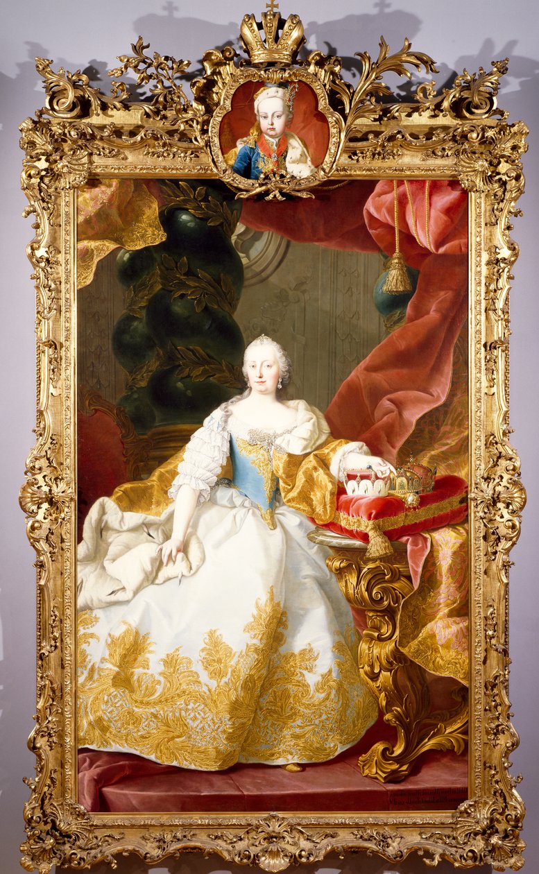 Portrait de Marie-Thérèse (Vienne) - Martin II Mytens or Meytens