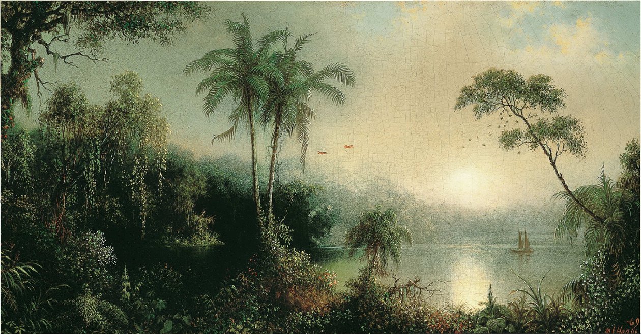 Lever de soleil au Nicaragua - Martin Johnson Heade