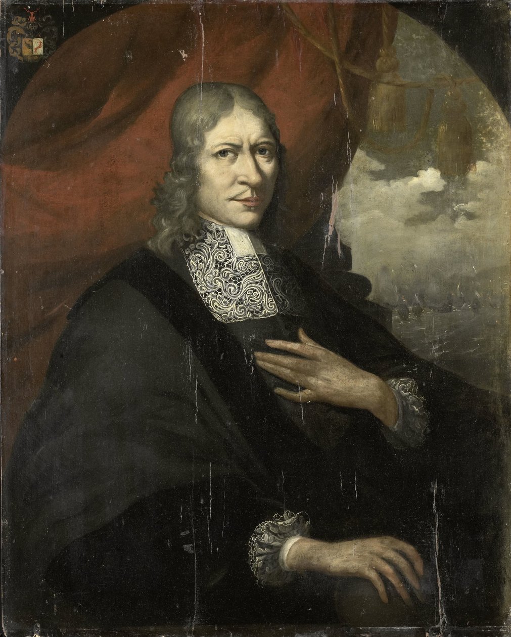 Portrait de Rycklof van Goens, Gouverneur général - Martin Palin (attributed to)
