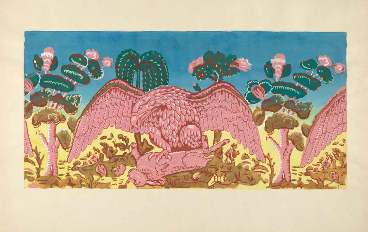 Design de boîte à chapeau Aigle et Lapin - Martin Partyka