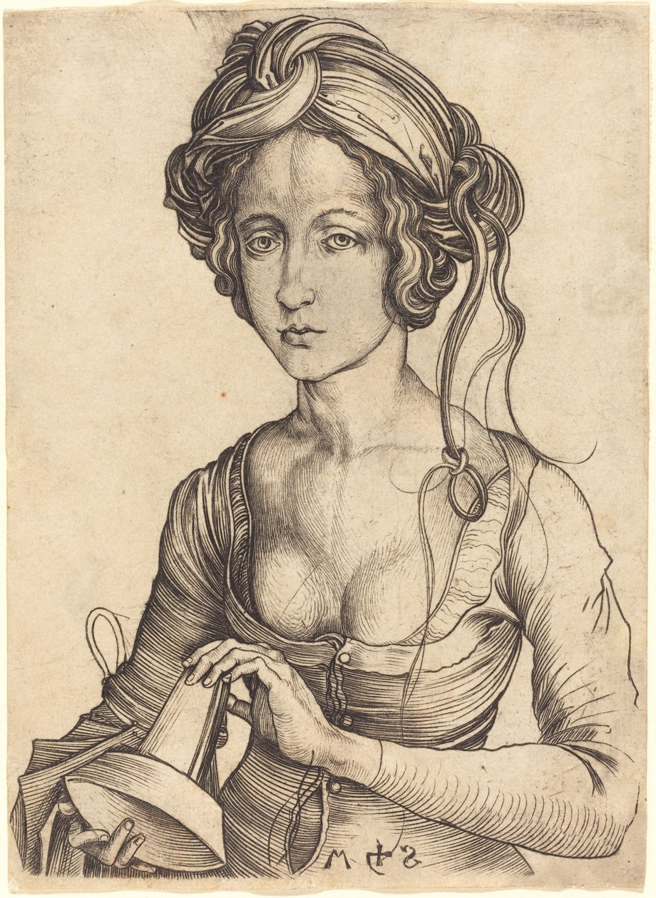 Une vierge folle - Martin Schongauer
