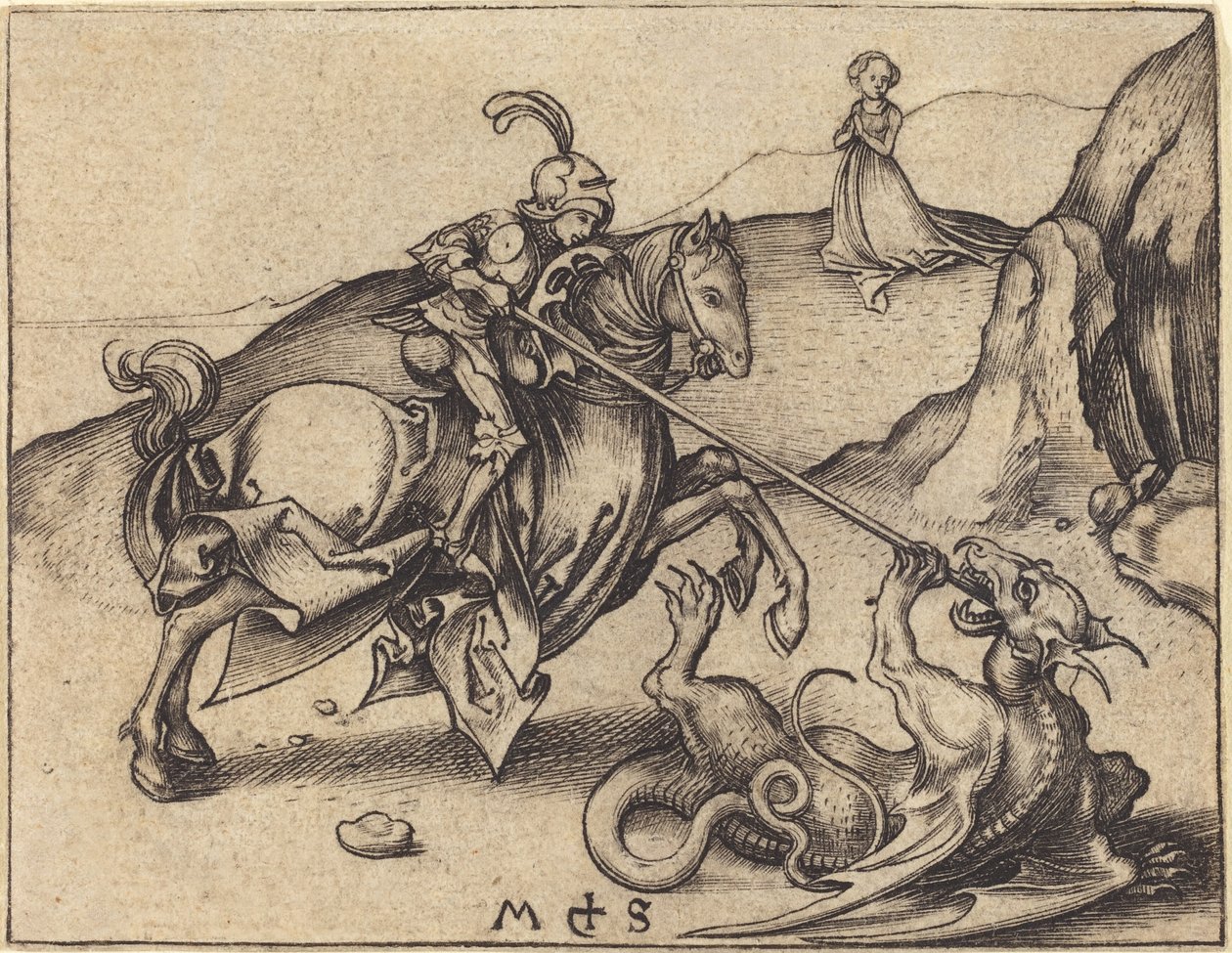 Saint Georges - Martin Schongauer
