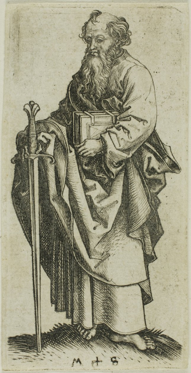 Saint Paul, des Apôtres - Martin Schongauer