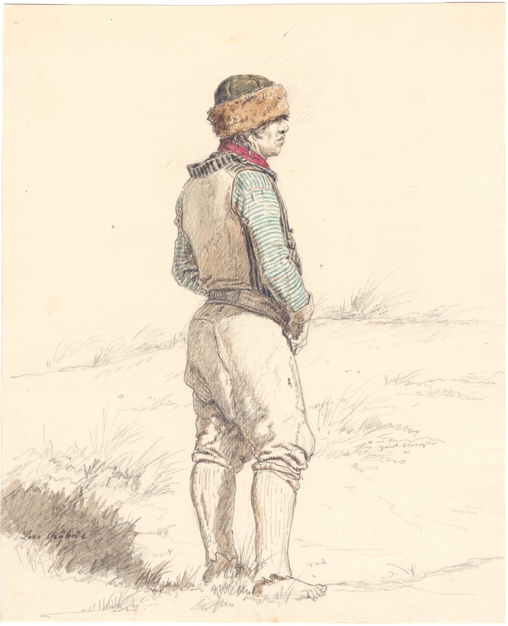 Le pêcheur Lars Gayhede à Skagen - Martinus Rørbye