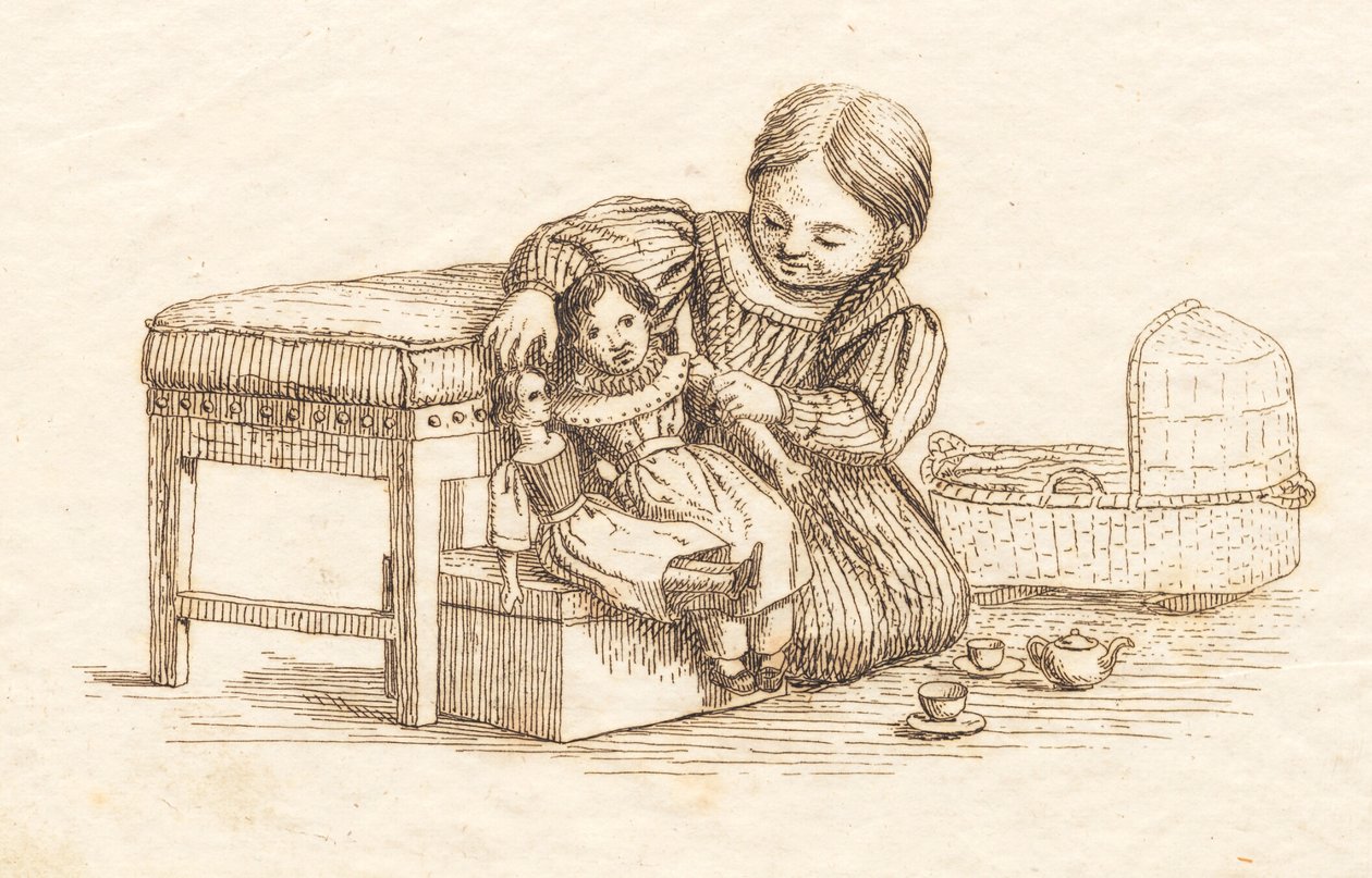 Illustration pour "Cinquante fables pour enfants" de Hey - Martinus Rørbye