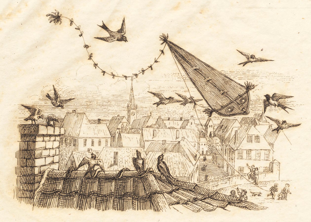 Illustration pour "Cinquante fables pour enfants" de Hey - Martinus Rørbye