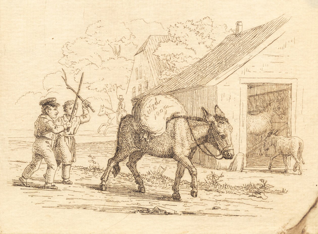 Illustration pour "Cinquante fables pour enfants" de Hey - Martinus Rørbye
