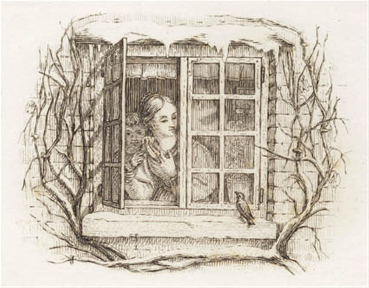Illustration de "Halvhundrede Fabler for Børn" par Hey - Martinus Rørbye