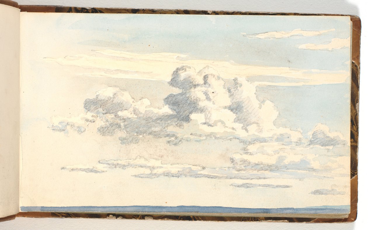 Étude de ciel - Martinus Rørbye