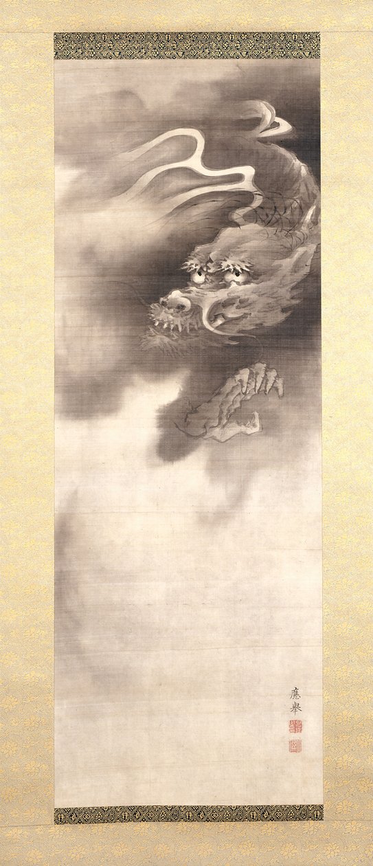 Jurōjin et cerf - Maruyama Okyo