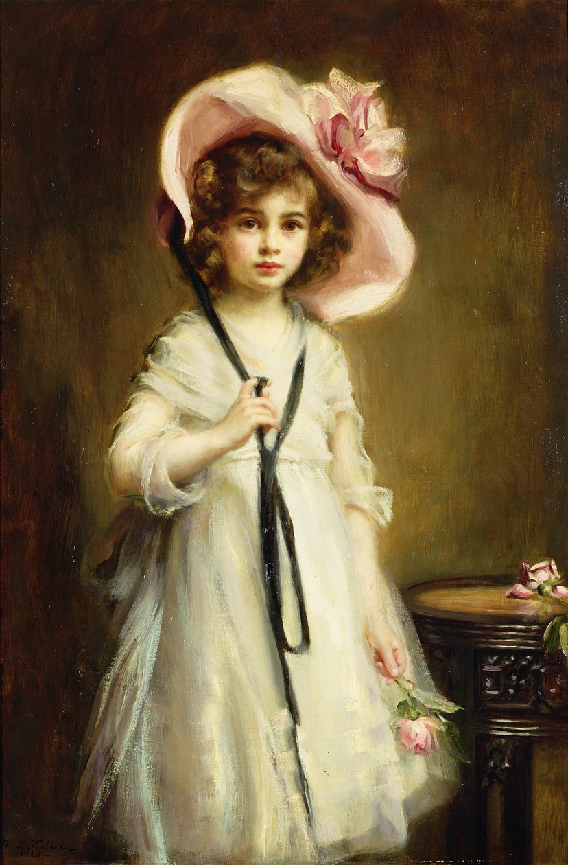 Portrait de Nancy Tooth, 1905 - Mary Lemon Waller