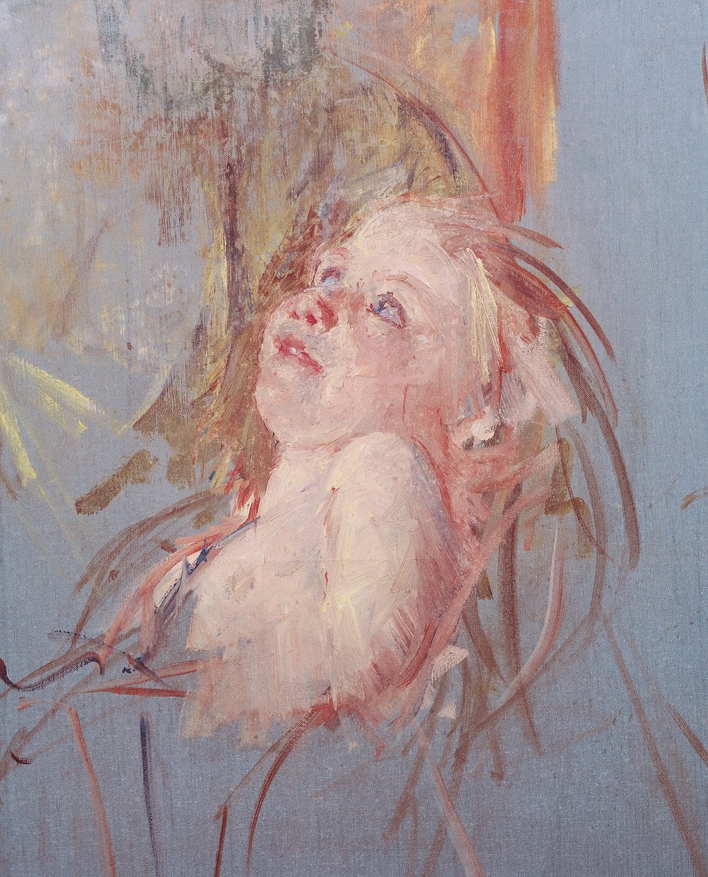 Jeune enfant dans les bras de sa mère - Mary Cassatt
