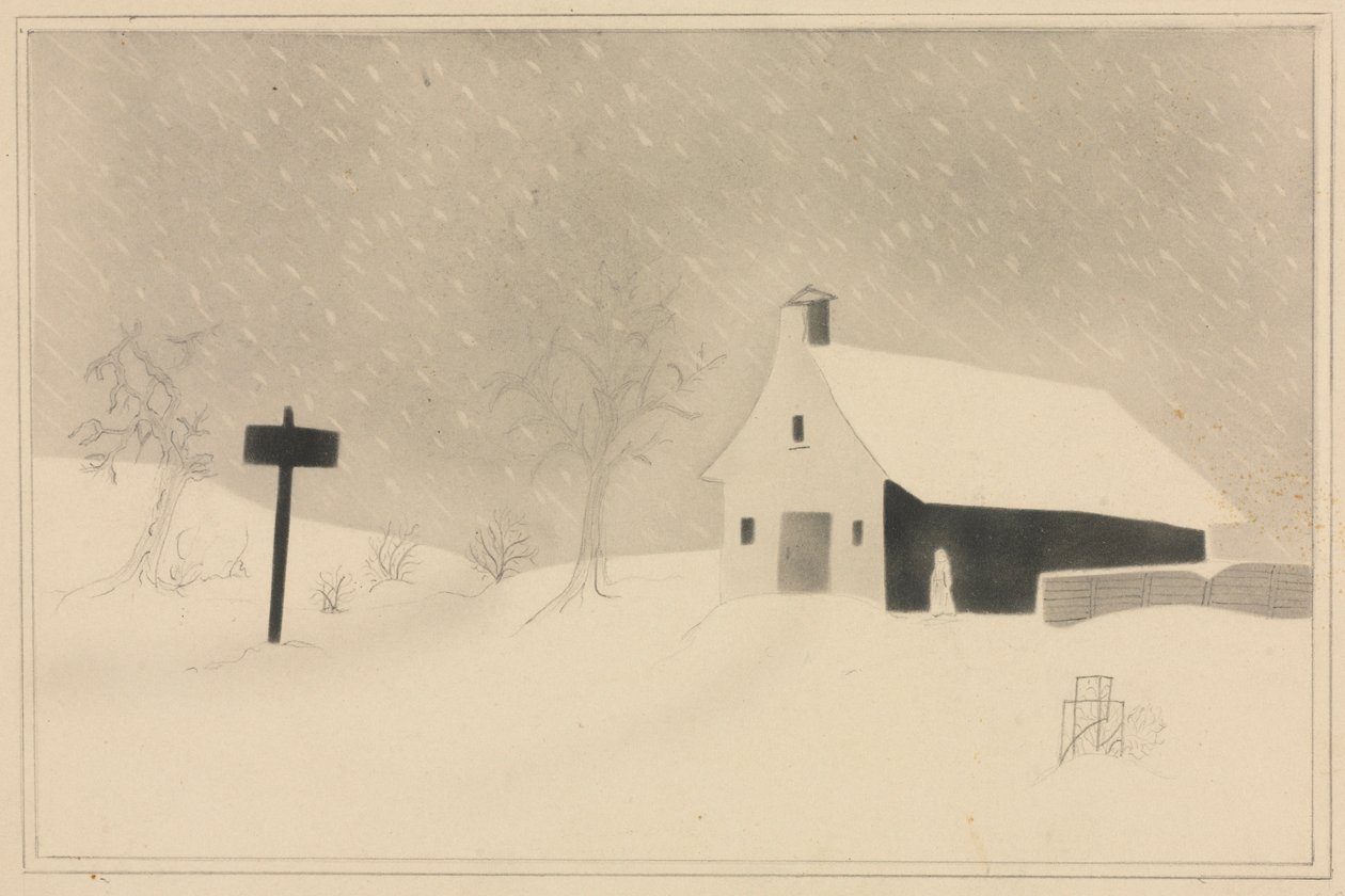 Tempête de neige dans le Vermont - Mary Altha Nims