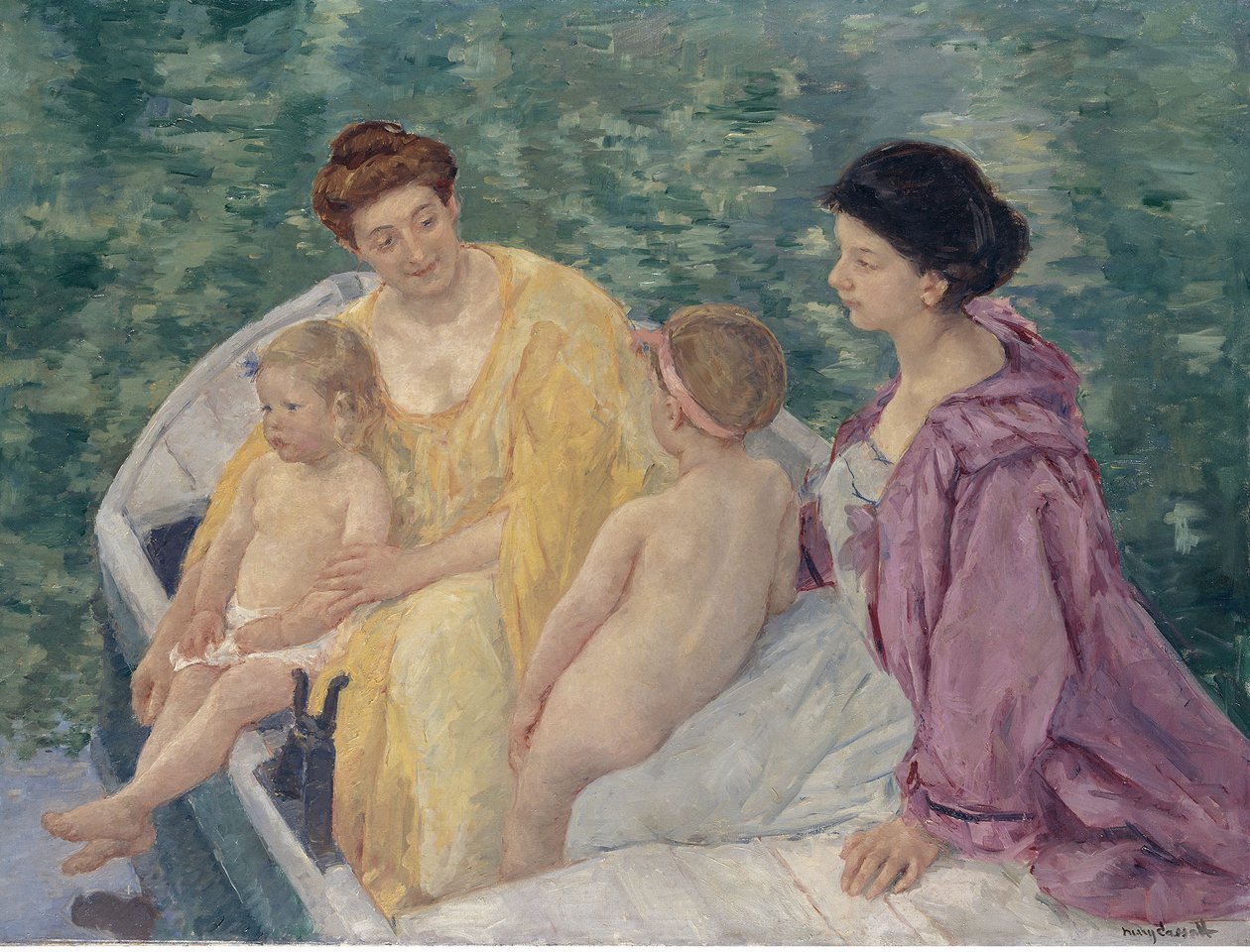 Le bain - Mary Cassatt