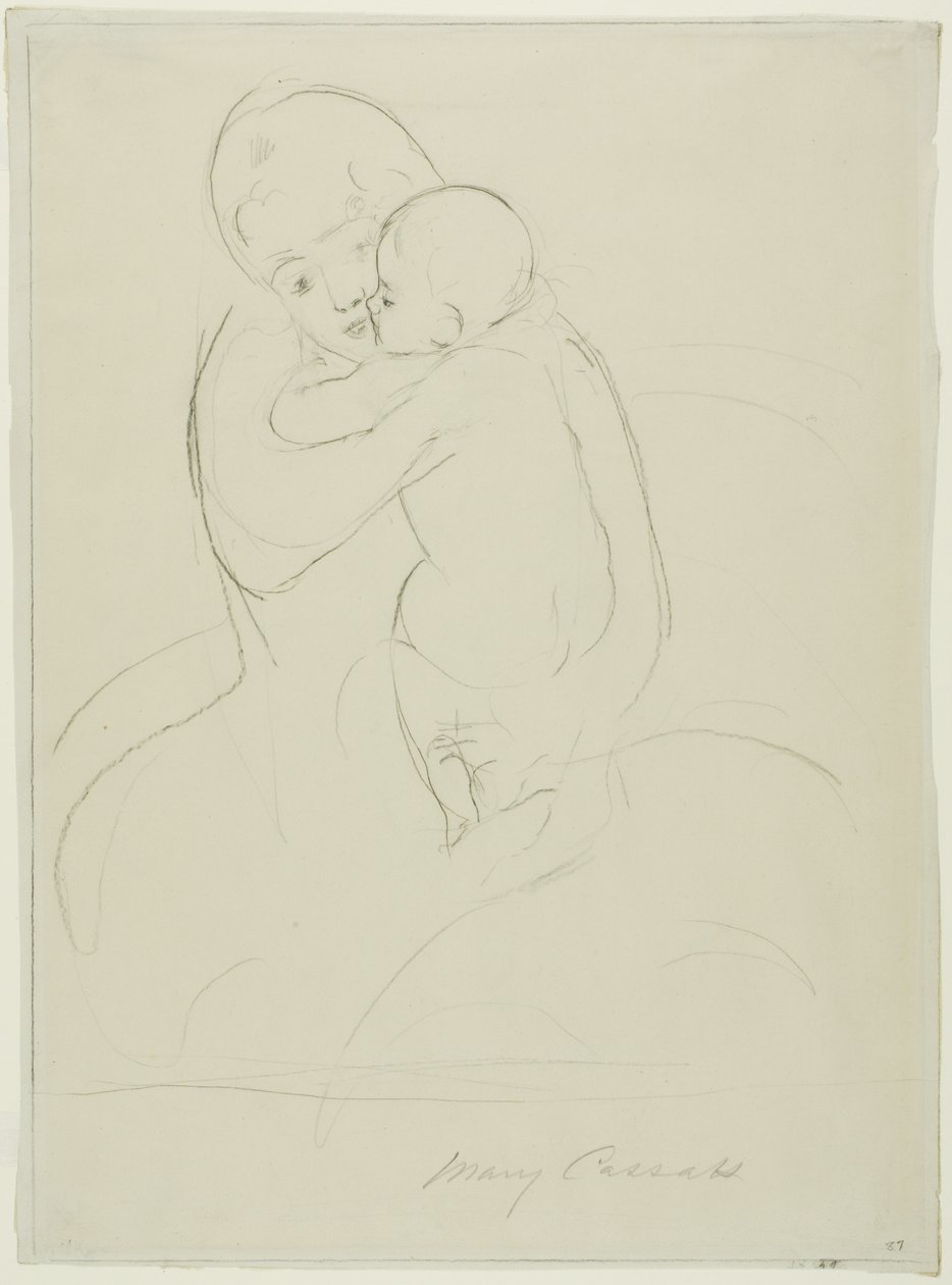 Caresse maternelle - Mary Cassatt