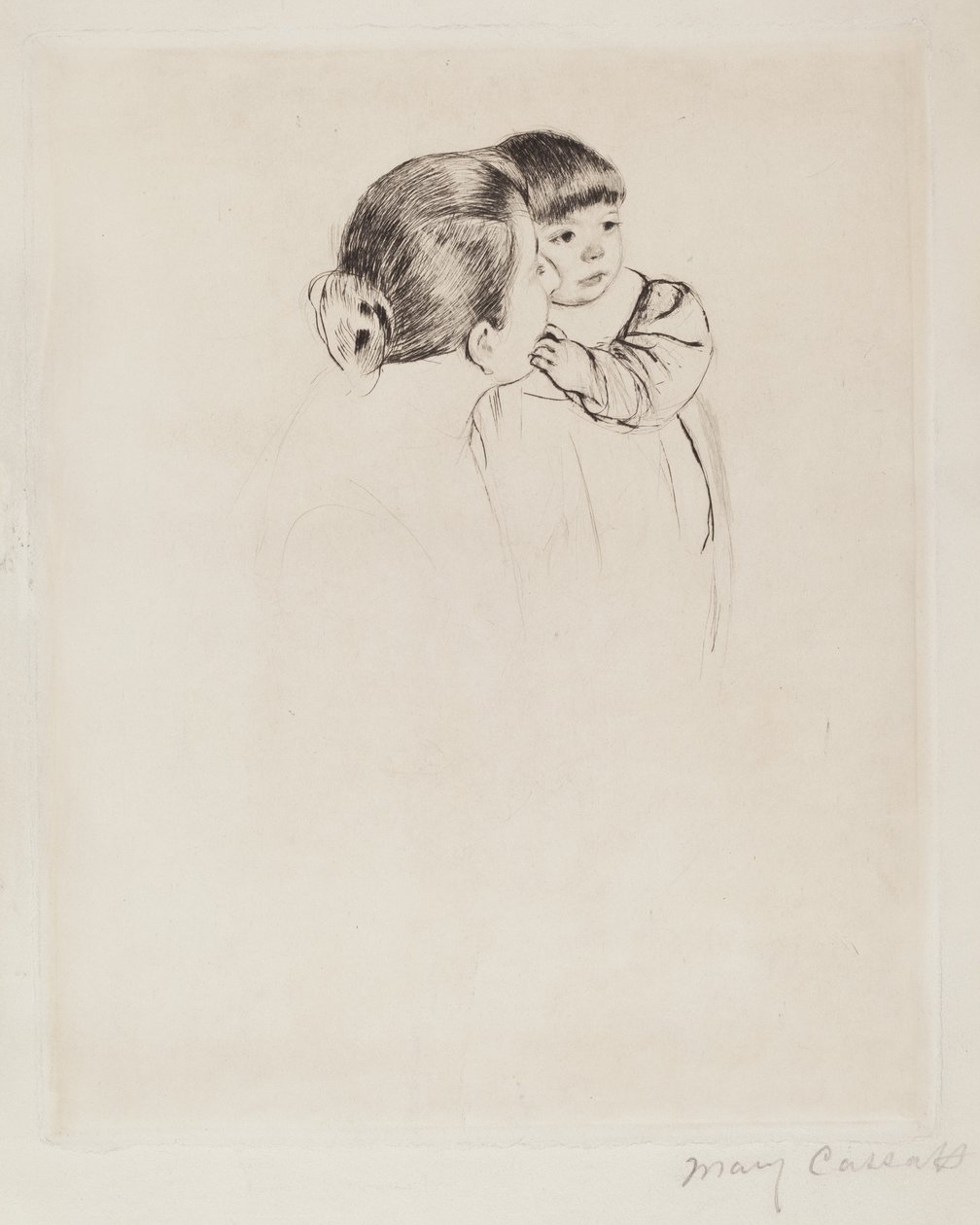 Mère Paysanne et Enfant - Mary Cassatt