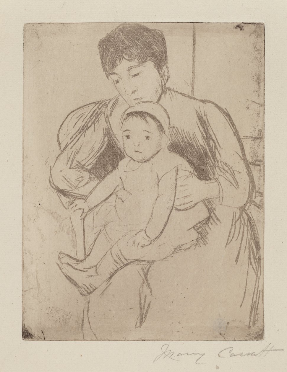 Préparation de la note pour une sortie - Mary Cassatt