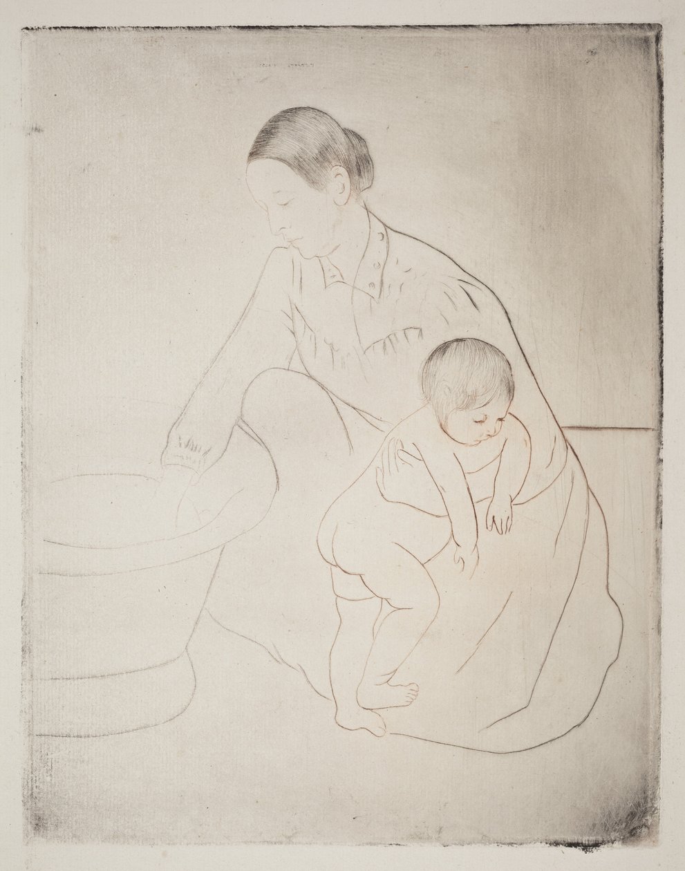 Le bain - Mary Cassatt