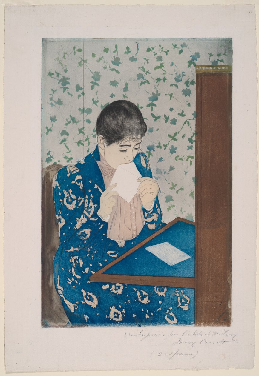 La lettre - Mary Cassatt