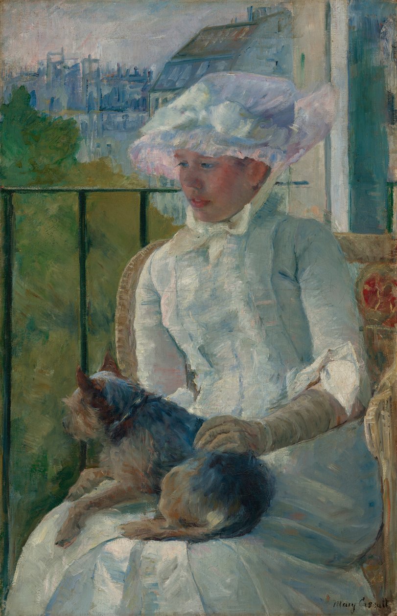 Jeune fille à la fenêtre - Mary Cassatt