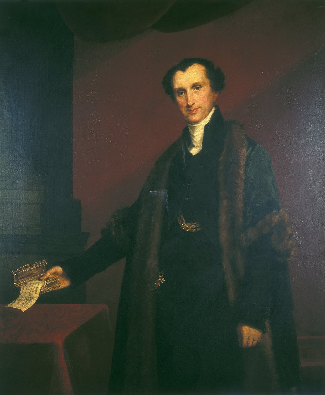 Sir James Shaw, 1834 von Mary Martha Pearson