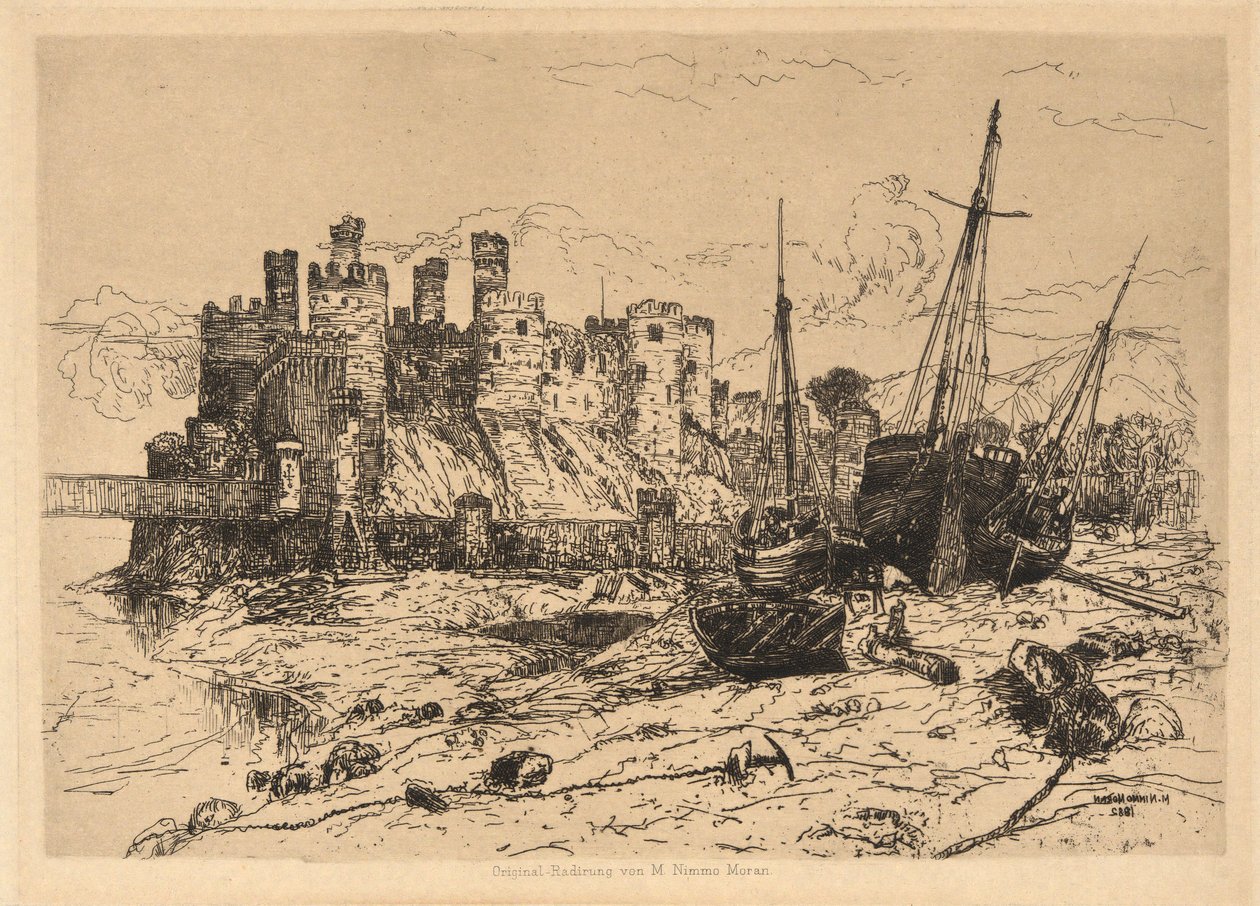 Château de Conway, Pays de Galles - Mary Nimmo Moran