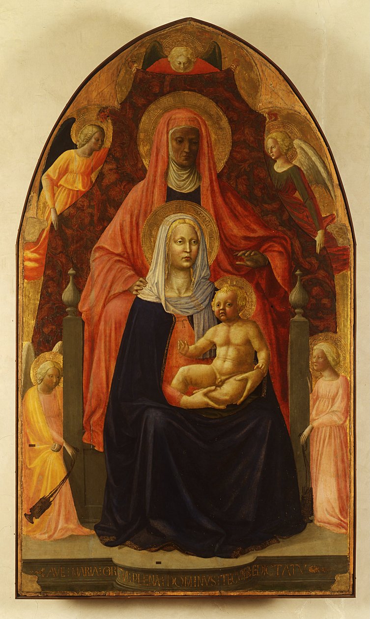 Sainte Anne Metterza - Masaccio