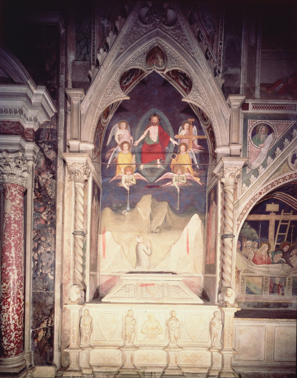 Le Jugement dernier de la chapelle Bardi di Vernio - Maso di Banco Giottino