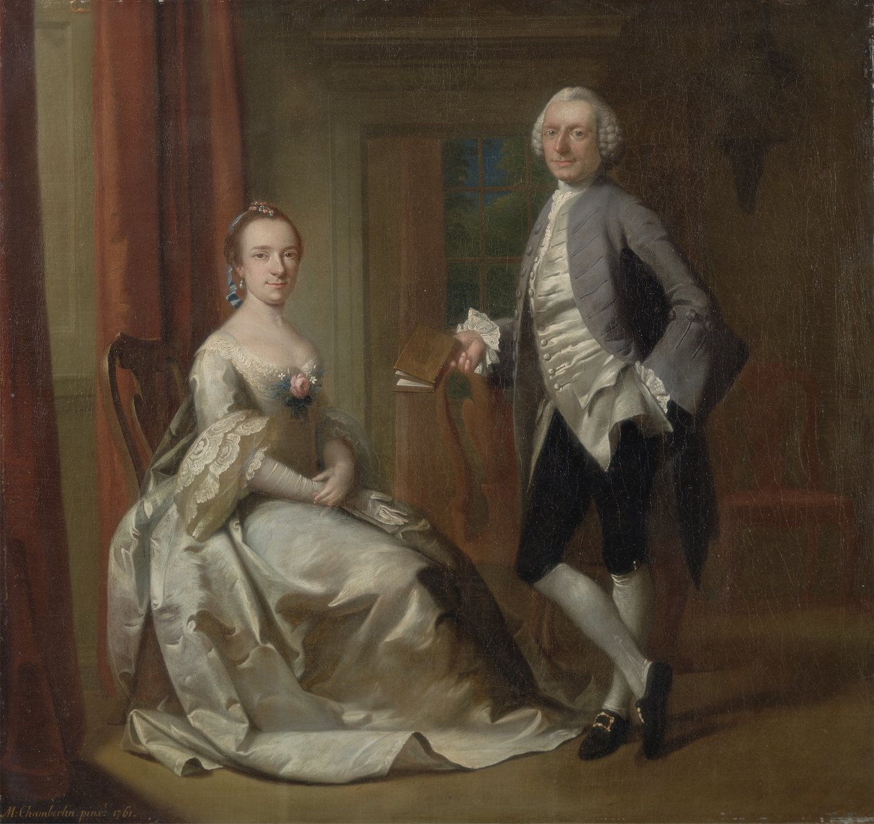 Scène de conversation, 1761 - Mason Chamberlin