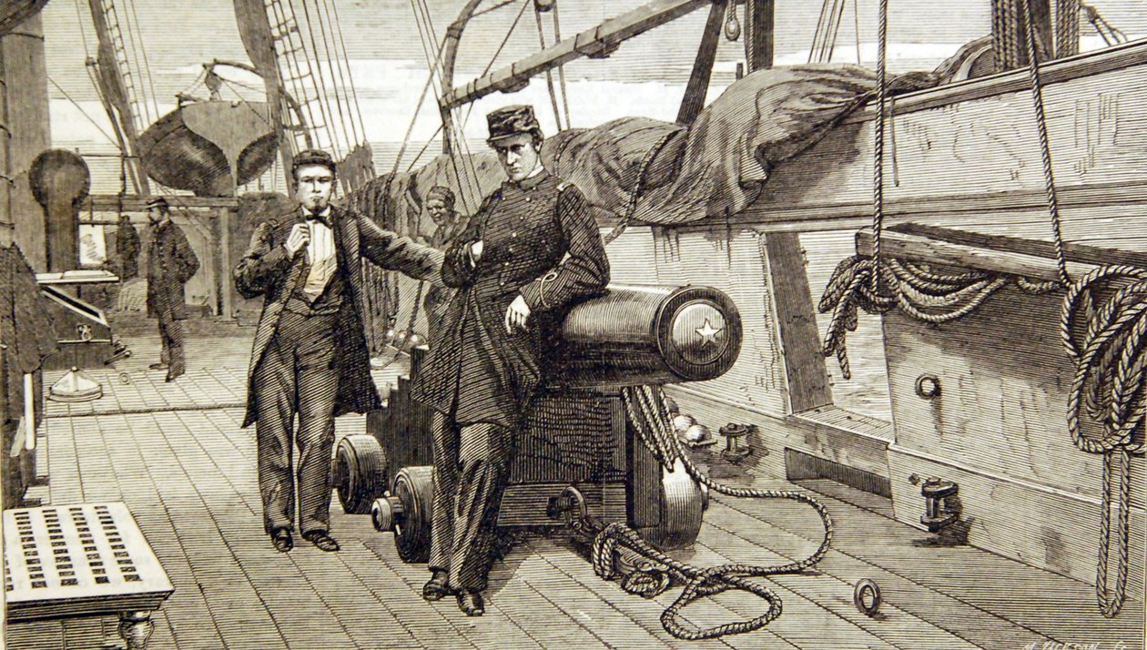 Secrétaire du capitaine Semmes.  M. Bullock, capitaine - Mason Jackson