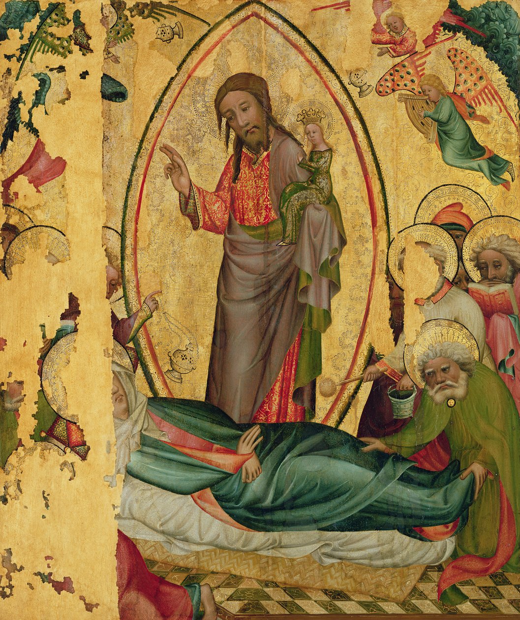 La Dormition (détail) - Master Bertram of Minden