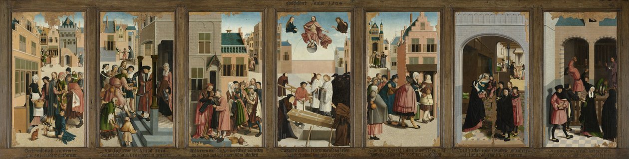 Les Sept Œuvres de Miséricorde, 1504 - Master of Alkmaar