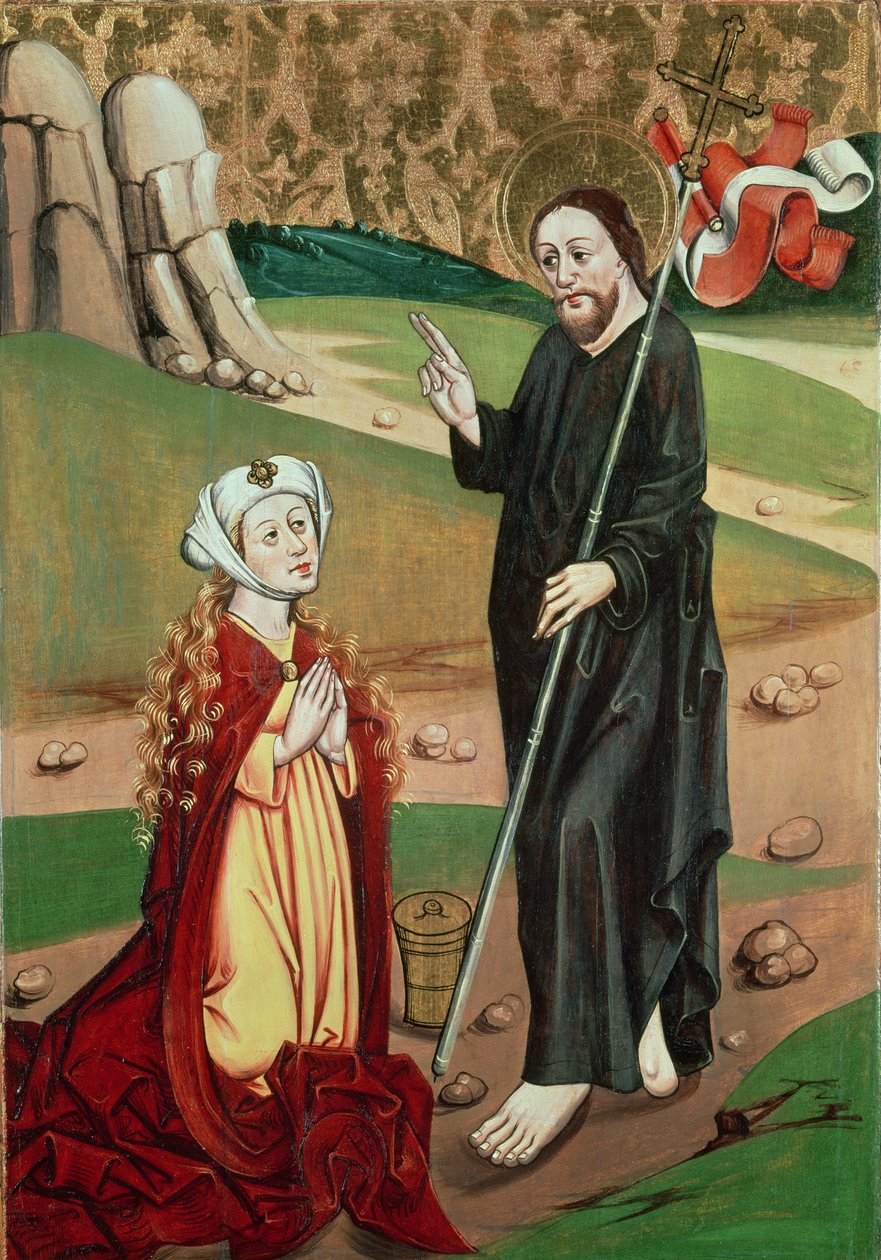 Le Christ apparaît à Marie-Madeleine - Master of Janosret