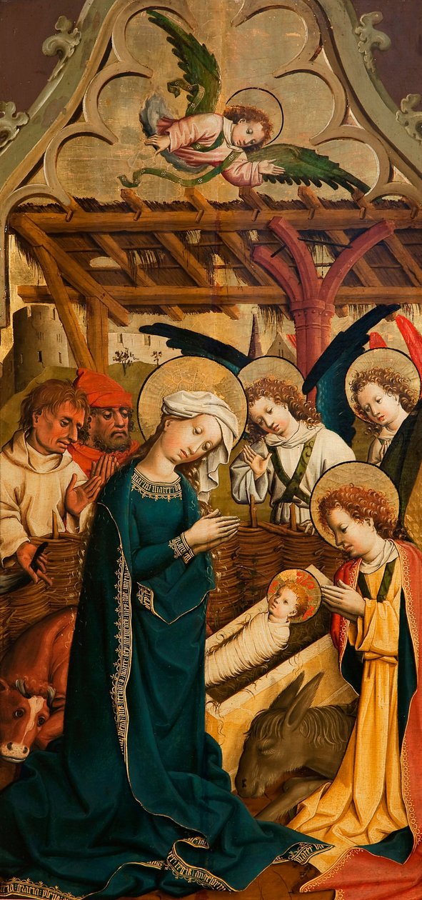 Nativité (La Sainte Nuit) - Master of Lichtenstein Castle