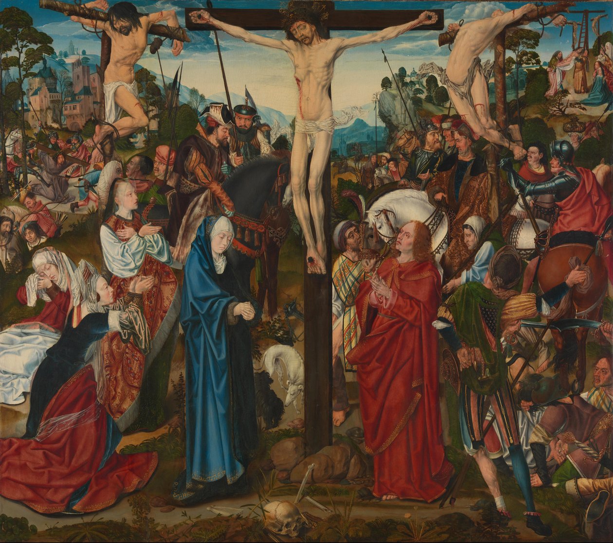 Crucifixion - Master of the Aachen Altar de l