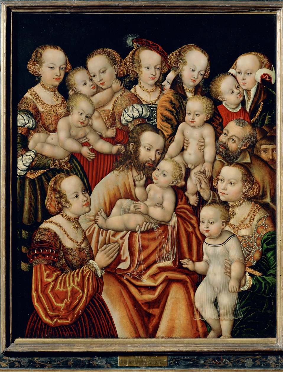 Le Christ bénit les enfants ... - Master HB of the Griffon