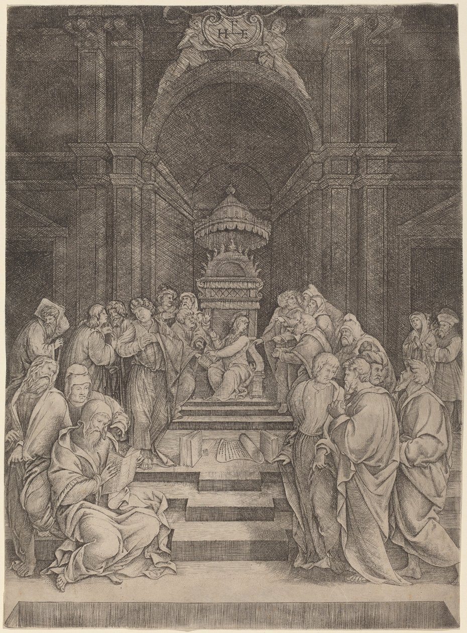 Christ disputant avec les docteurs - Master HFE
