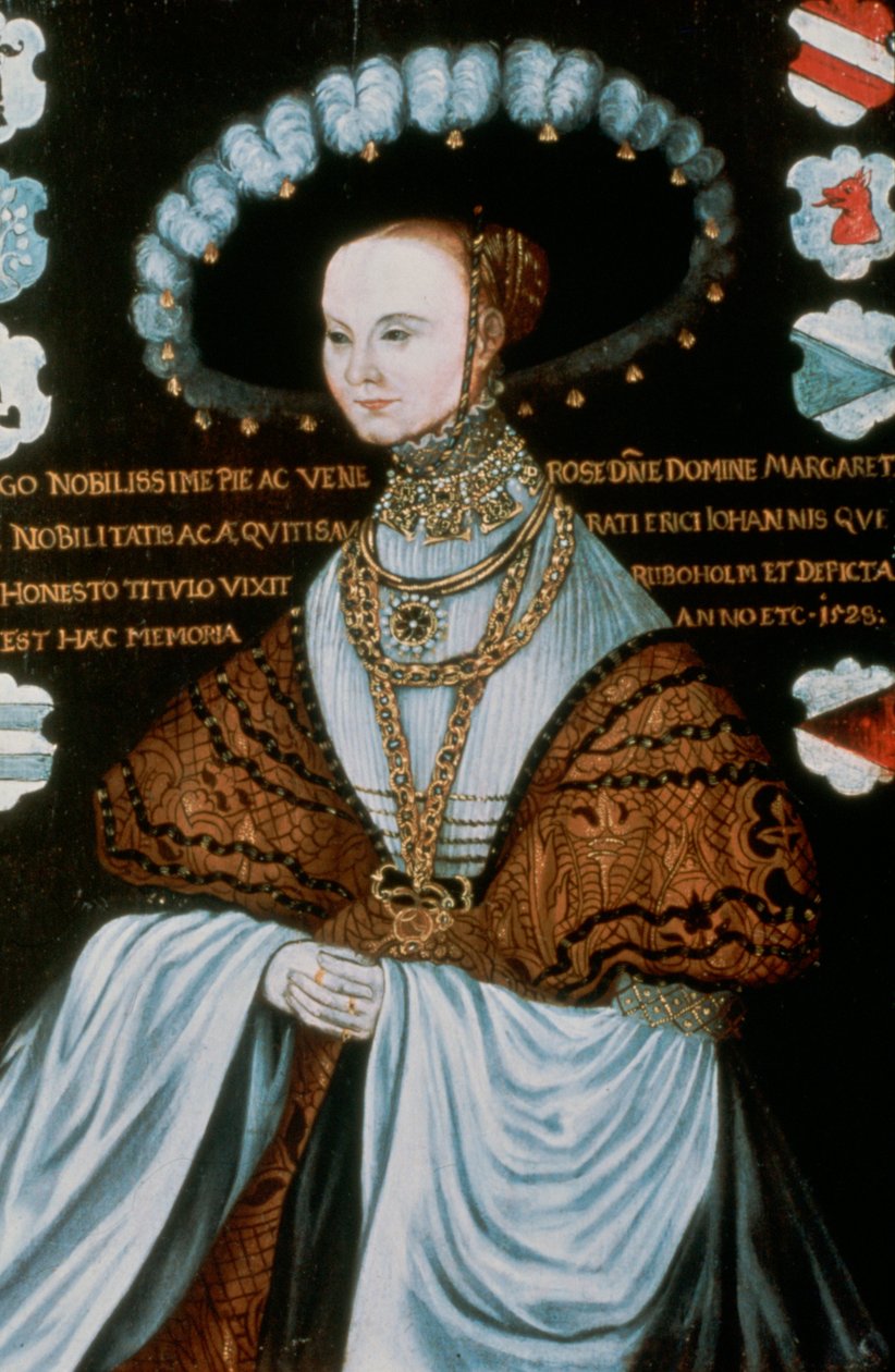 Margareta Eriksdotter Vasa (détail) - Master Hillebrandt