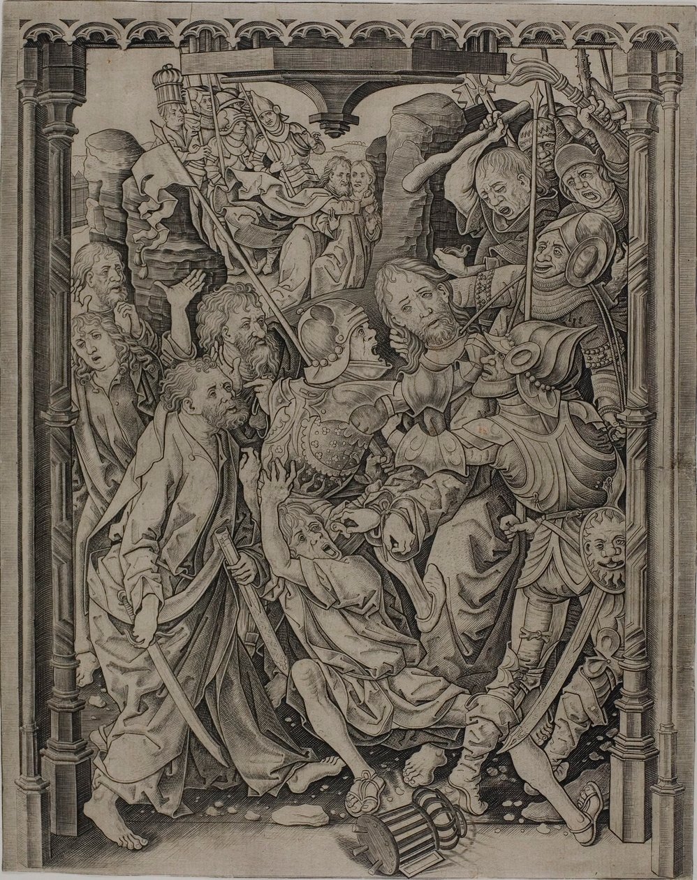Christ capturé - Master I.A.M. of Zwolle