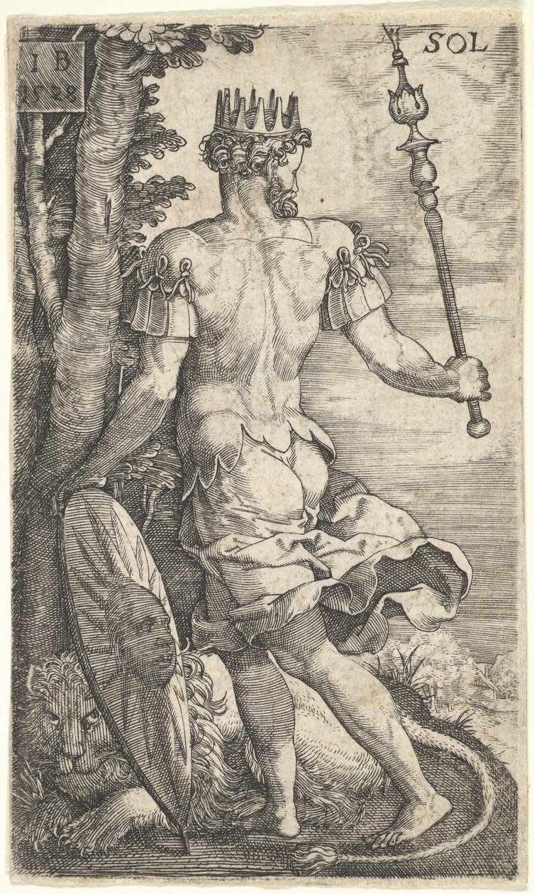 Soleil des Dieux qui président aux planètes, 1528 - Master I.B.