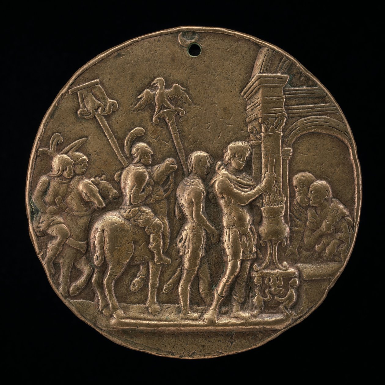 Mucius Scaevola, seconde moitié du 15ème siècle - Master IO.FF.