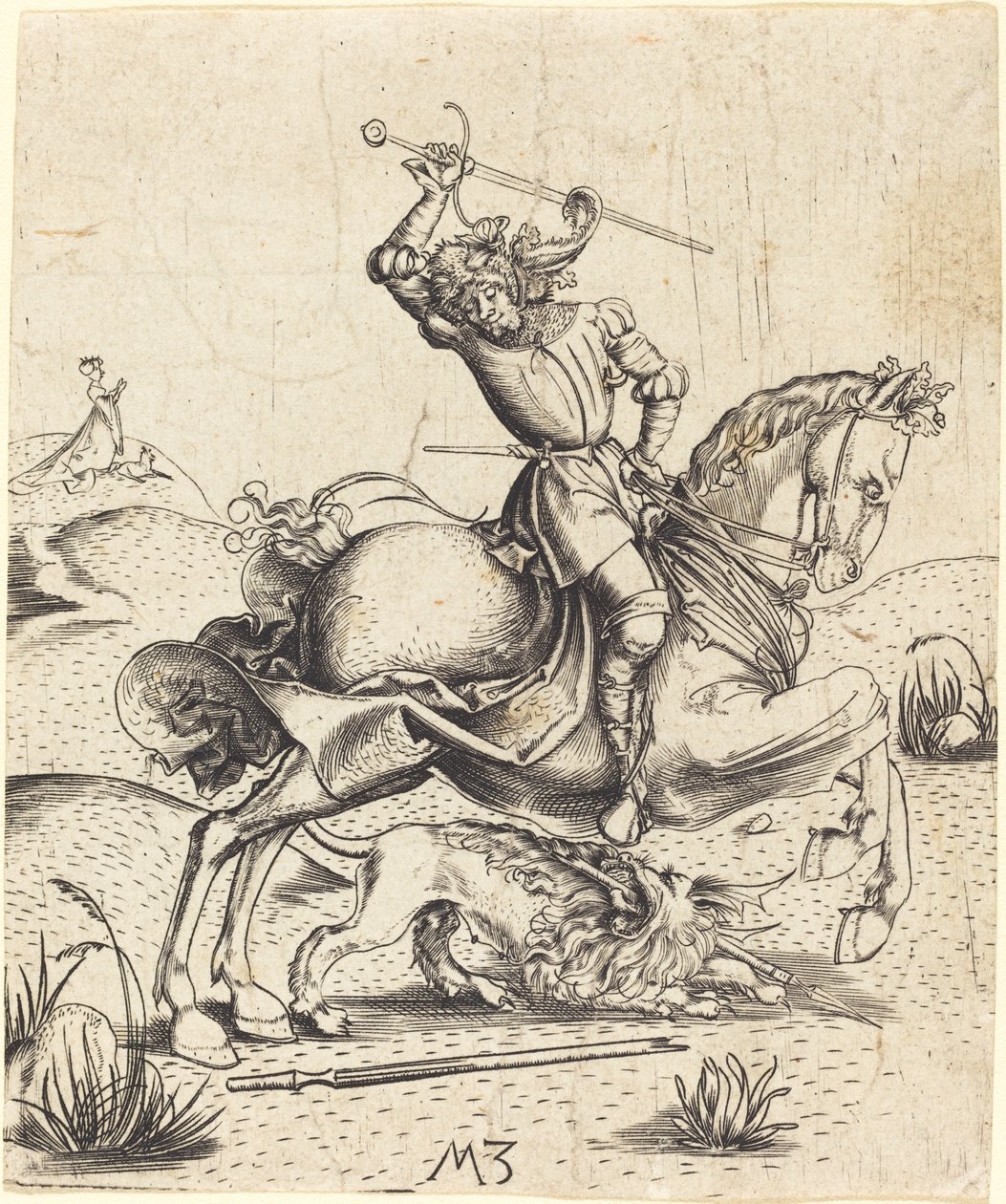 Saint Georges et le Dragon - Master MZ
