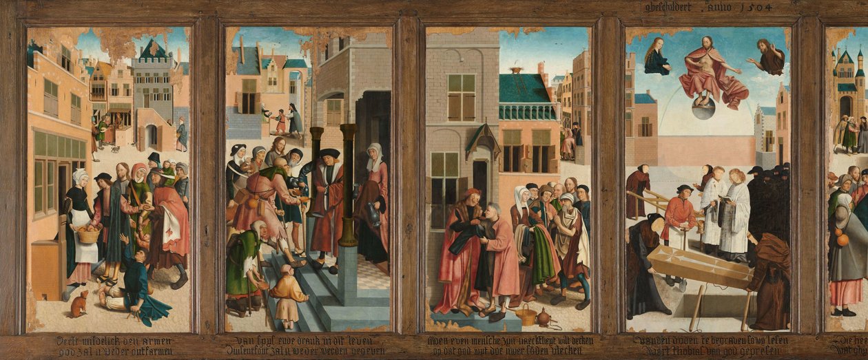 Les Sept Œuvres de Miséricorde - Master of Alkmaar