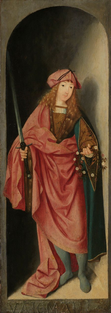 Saint Valérien, vers 1490 (huile sur panneau) - Master of Brunswick