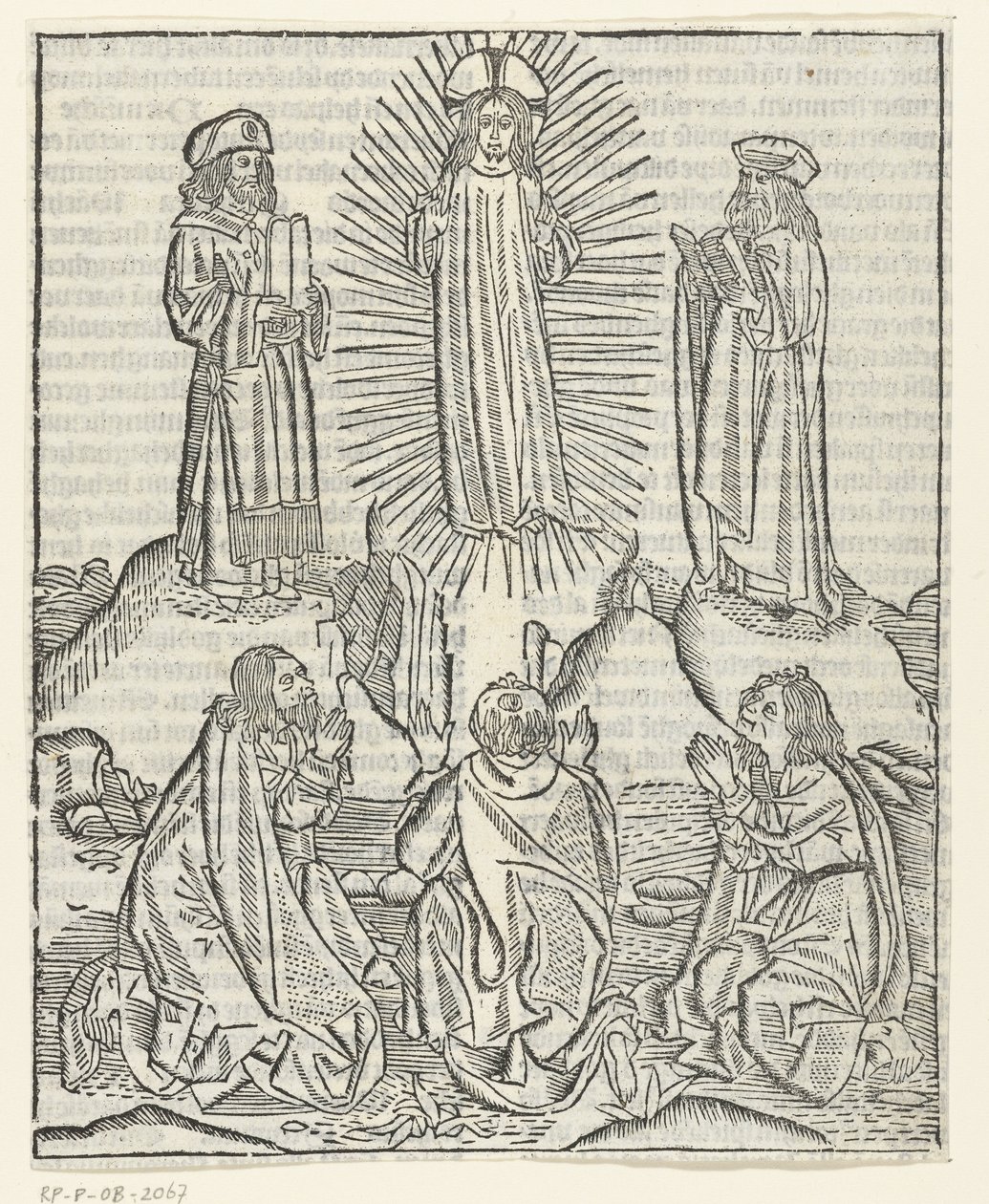 La Transfiguration du Christ - Master of Delft (attributed to)